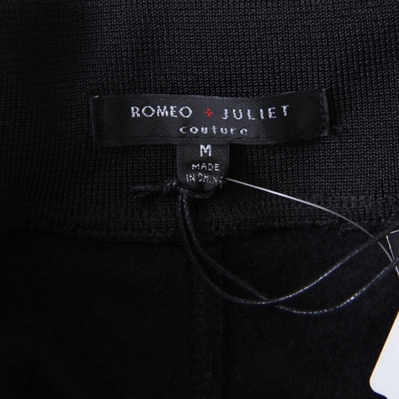 Romeo & Juliet Couture Snap Button Sweatpants - Picture 4 of 5